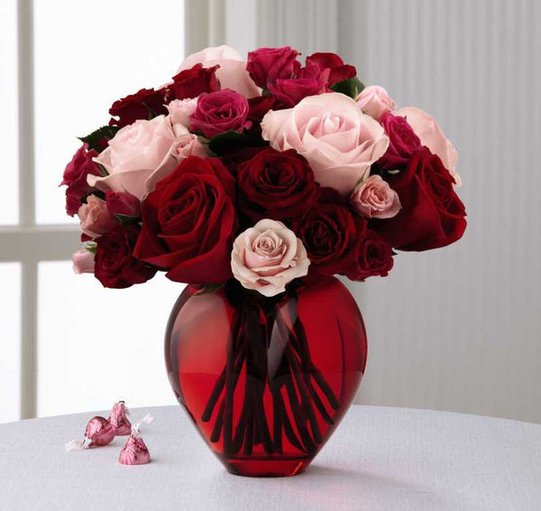 My Heart to Yours Rose Bouquet