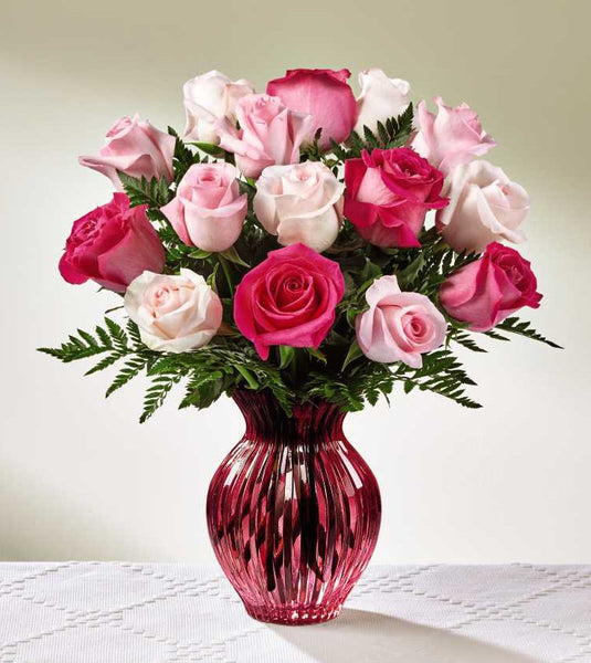 The Happy Spring Mixed Rose Bouquet