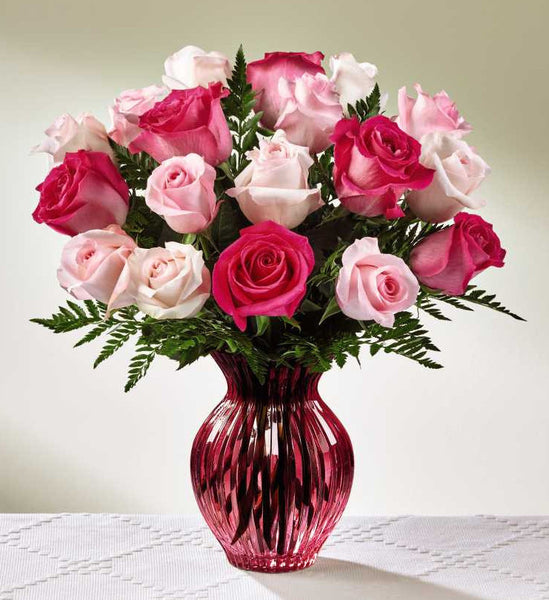 The Happy Spring Mixed Rose Bouquet
