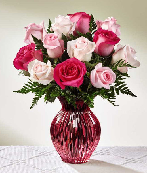 The Happy Spring Mixed Rose Bouquet