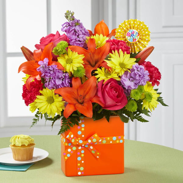 The Set to Celebrate Birthday Bouquet