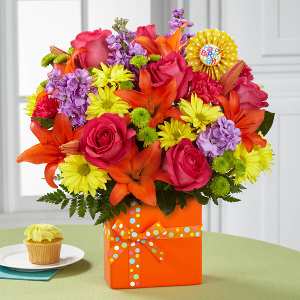 The Set to Celebrate Birthday Bouquet