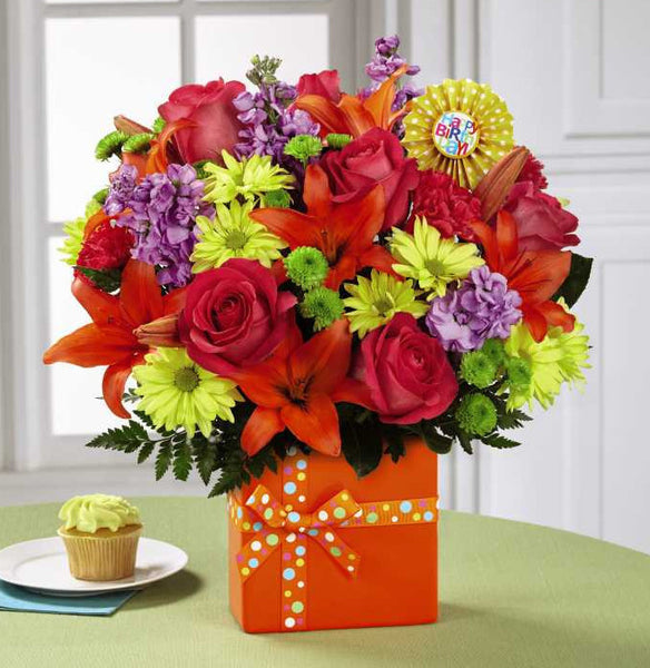 The Set to Celebrate Birthday Bouquet
