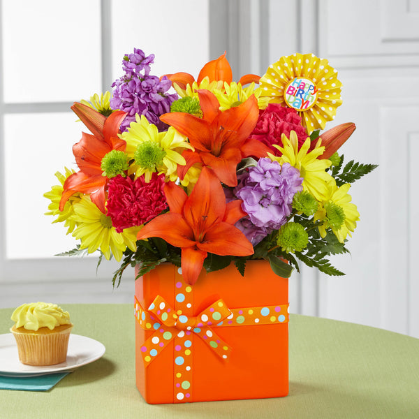 The Set to Celebrate Birthday Bouquet