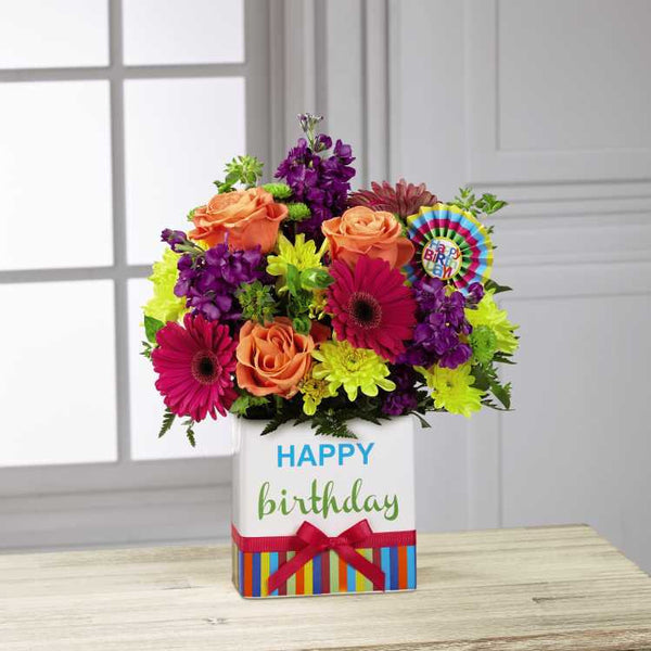 Birthday Brights Bouquet