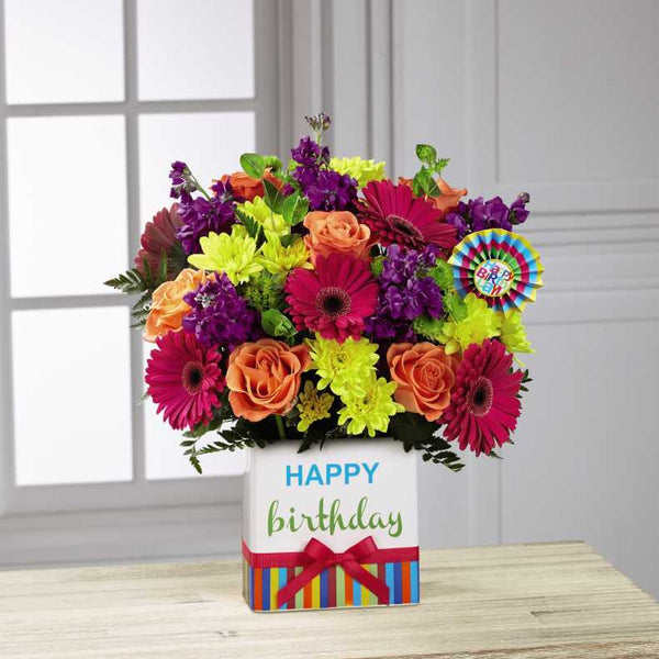 Birthday Brights Bouquet