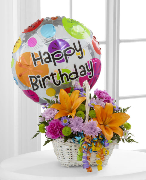 Happy Blooms Basket