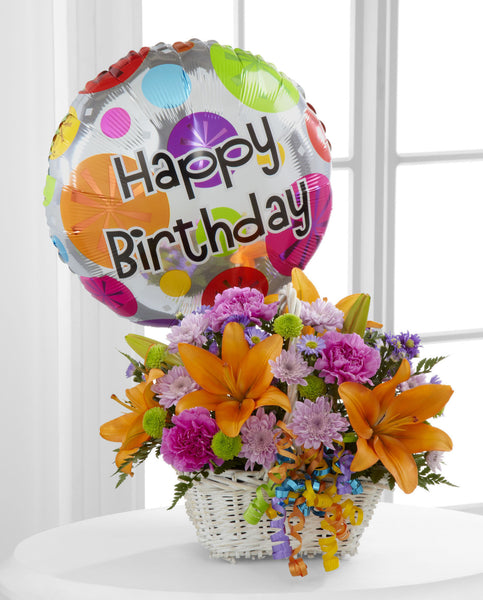 Happy Blooms Basket