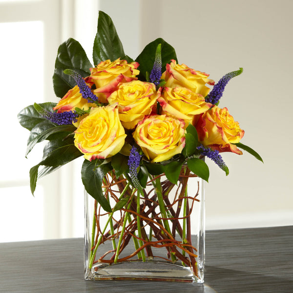 Sun Blushed Rose Bouquet