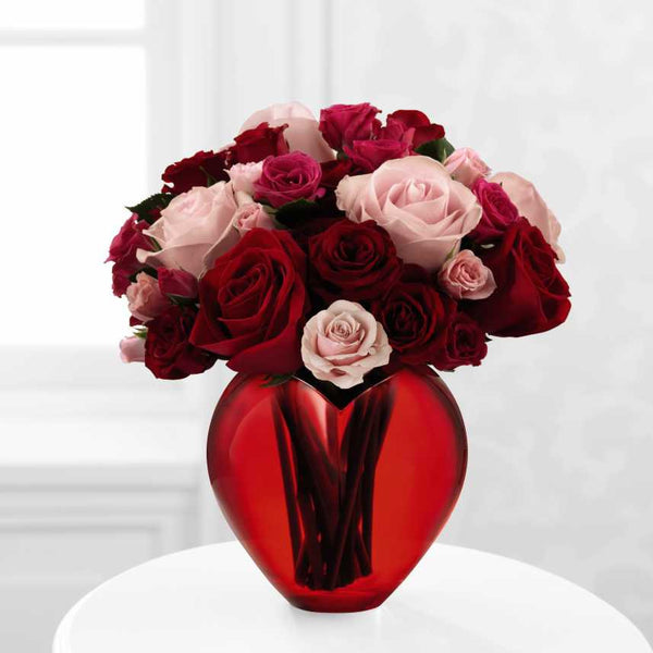 My Heart to Yours Rose Bouquet