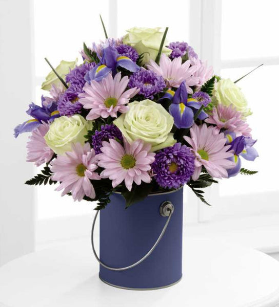 Color Your Day With Tranquility Bouquet