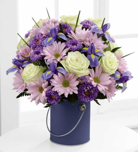 Color Your Day With Tranquility Bouquet