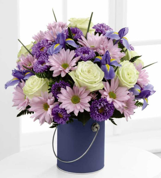 Color Your Day With Tranquility Bouquet