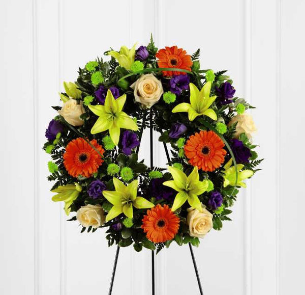 Radiant Remembrance Wreath