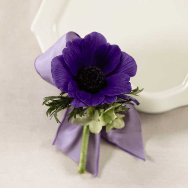 Purple Passion Boutonniere