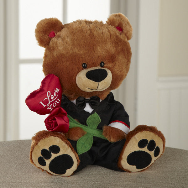 Dressed Up Love Plush Teddy Bear