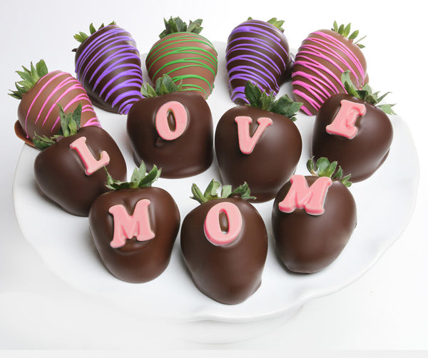 Belgian Chocolate Dipped Love Mom Berrygram