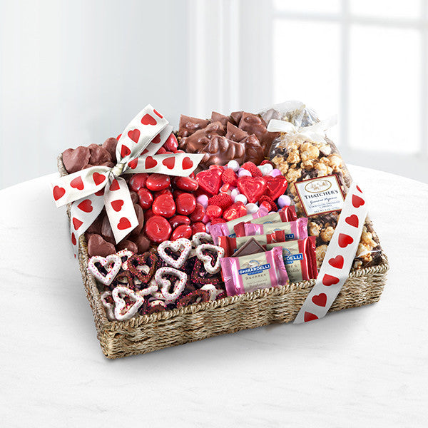 Sweet Them Off Their Feet Valentine's  Gourmet Basket- Better