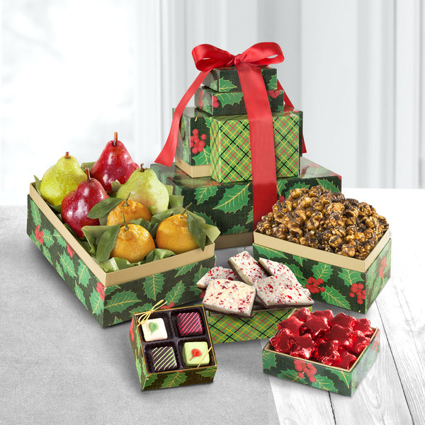 Season's Treating's Gourmet Gift Tower