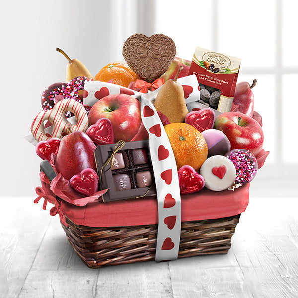 Lovely Day Valentine Gourmet Gift Basket