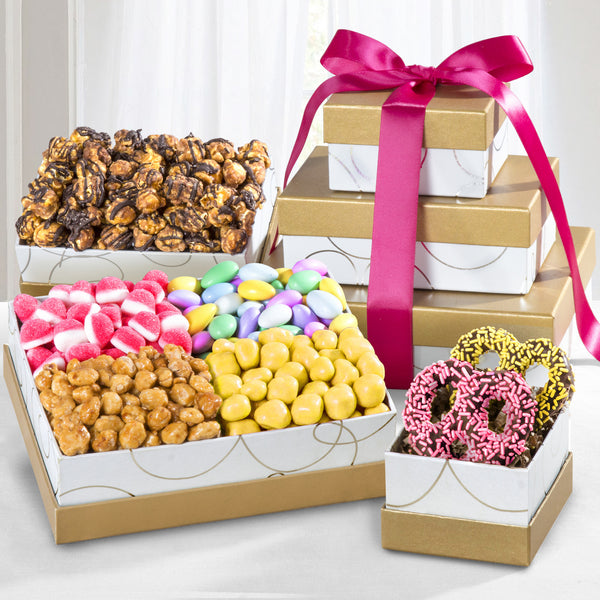 Spring's the Thing Gourmet Gift Tower