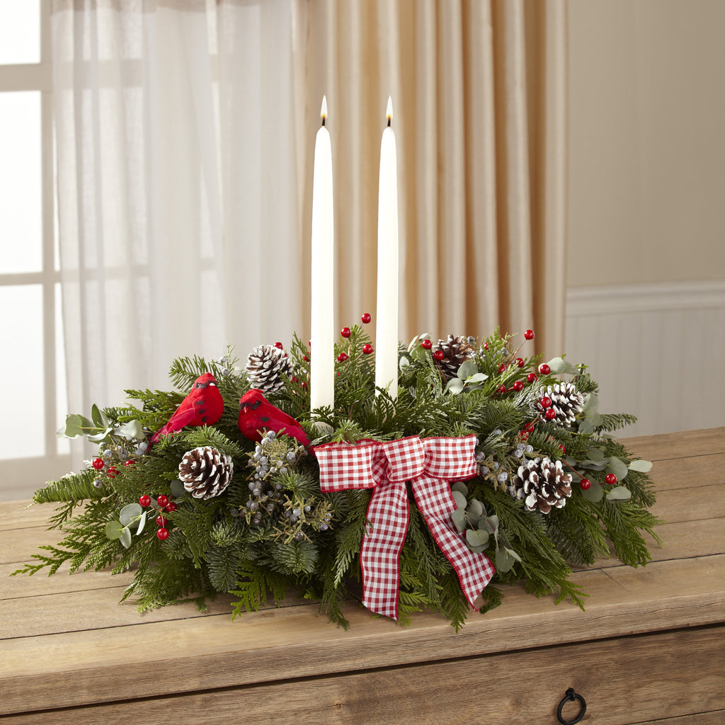The FTD® Comfort & Joy Holiday Centerpiece by Better Homes and Gardens®