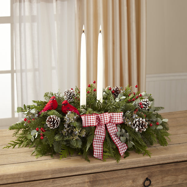 The FTD® Comfort & Joy Holiday Centerpiece by Better Homes and Gardens®