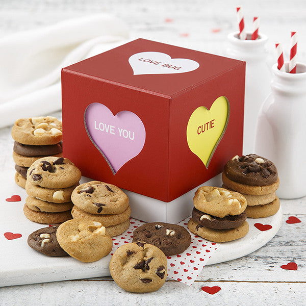 Mrs. Fields Valentine's Day Nibble Cookie Box