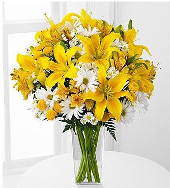 Come Rain or Come Shine Bouquet - 14 Stems - VASE INCLUDED