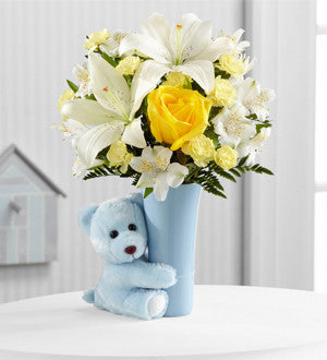 Baby Boy Big Hug Bouquet