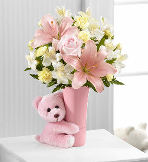 Baby Girl Big Hug Bouquet