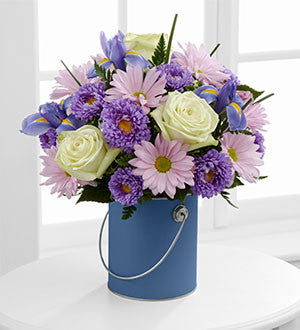 Color Your Day With Tranquility Bouquet