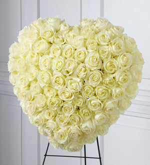 Elegant Remembrance Standing Heart