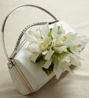 White Purse Dcor