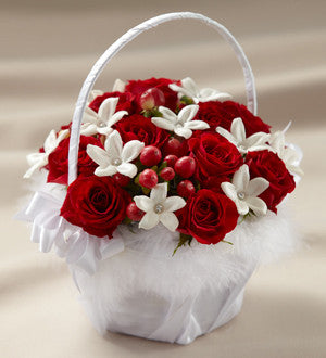 Baby Love Flower Girl Basket