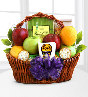 Fruitful Greetings Gourmet Gift Basket - Good
