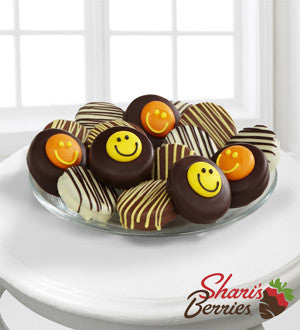Shari's Berries Limited Edition Chocolate Dipped Smile Sensation Oreo Cookies