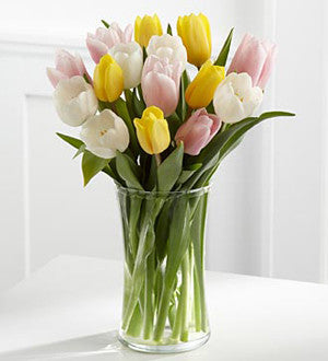 Sunset Escape Tulip Bouquet - 15 Stems